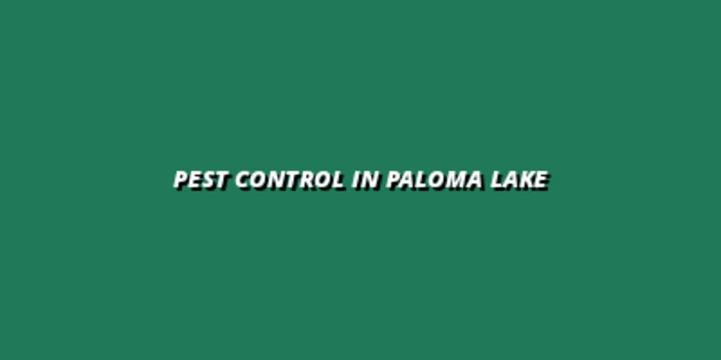 Affordable Pest Control Near Paloma Lake, Round Rock