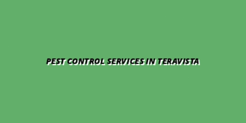 Best Pest Control Services in Teravista, Round Rock